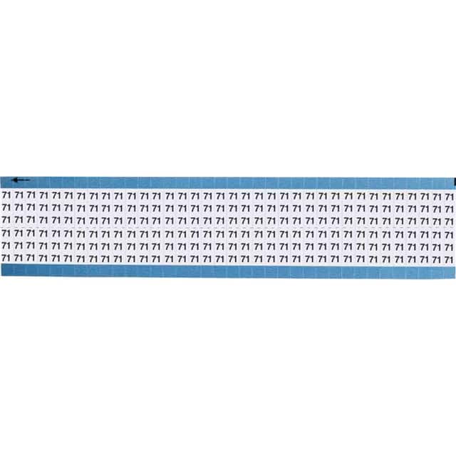 TWM-71-SC-PK WIRE MARKER, 0.75 IN H