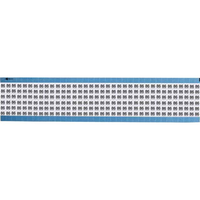 TWM-86-SC-PK WIRE MARKER, 0.75 IN H
