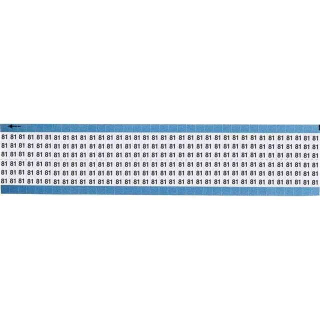 TWM-81-SC-PK WIRE MARKER, 0.75 IN H