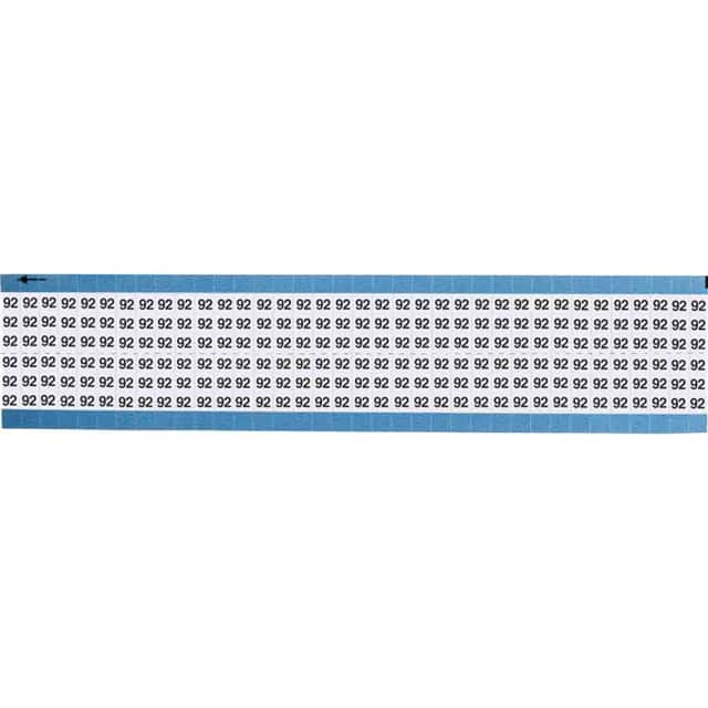 TWM-92-SC-PK WIRE MARKER, 0.75 IN H