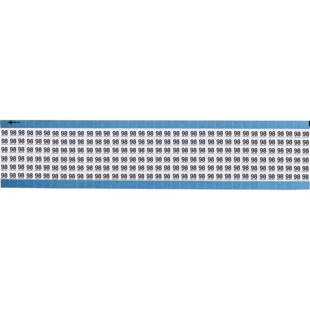 TWM-98-SC-PK WIRE MARKER, 0.75 IN H