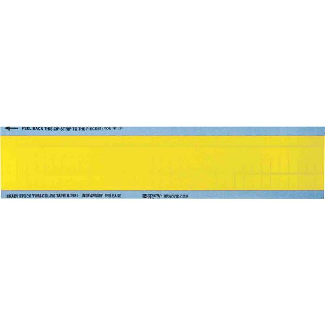 TWM-COL-YL-SC-PK WIRE MARKER, 0.75 IN H X 0.25 IN