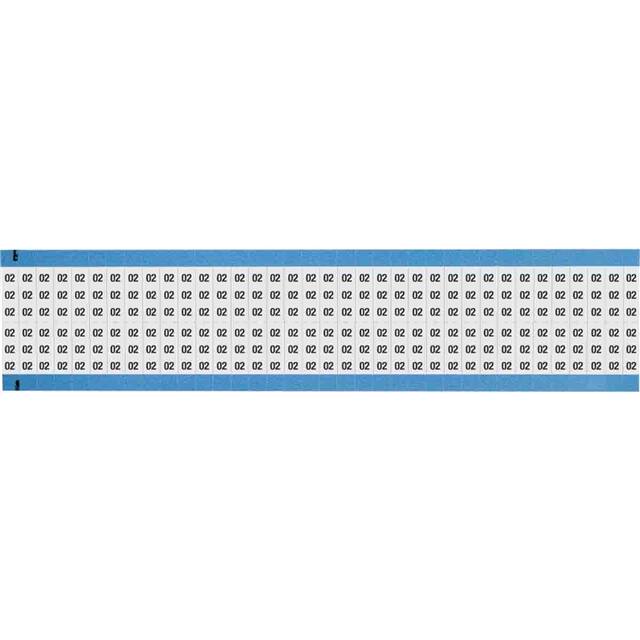 WM-02-S-SC-PK WIRE MARKER, 0.75 IN H