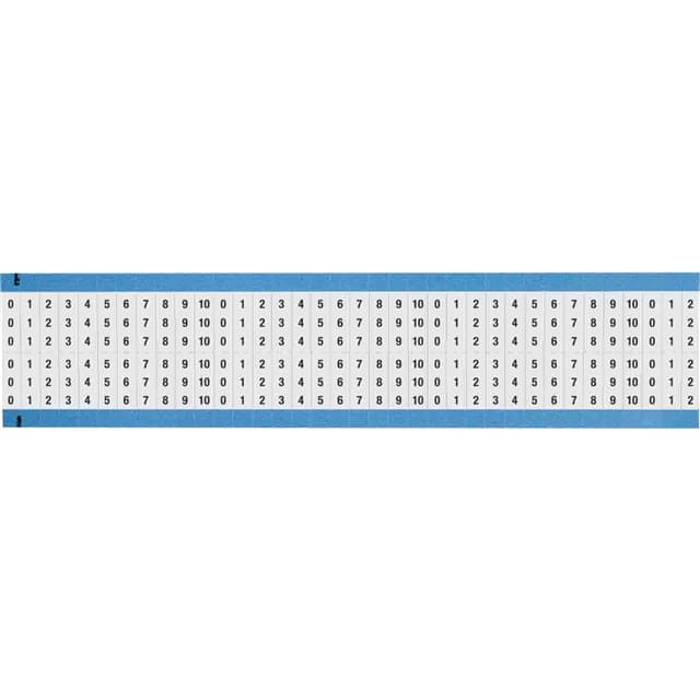 WM-0-10-SC-PK WIRE MARKER, 0.75 IN H