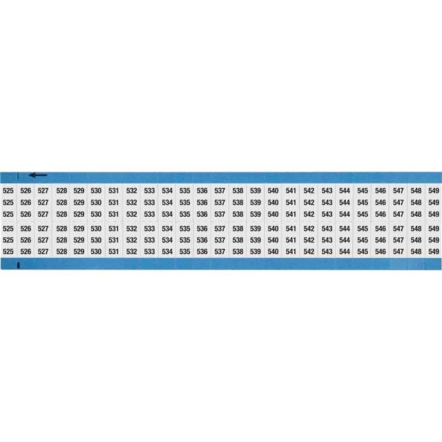 WM-525-549-SC-PK WIRE MARKER, 0.75 IN H