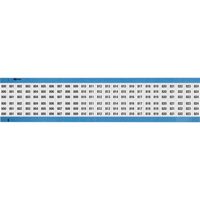 WM-800-824-SC-PK WIRE MARKER, 0.75 IN H
