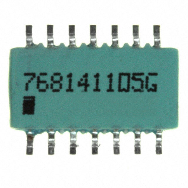 768141105G RES ARRAY 13 RES 1M OHM 14SOIC