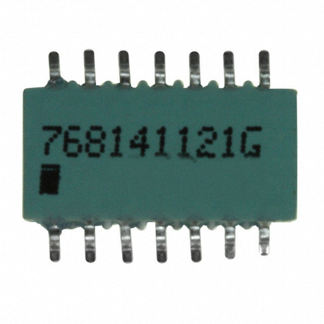 768141121G RES ARRAY 13 RES 120 OHM 14SOIC