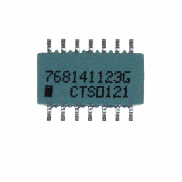 768141123G RES ARRAY 13 RES 12K OHM 14SOIC