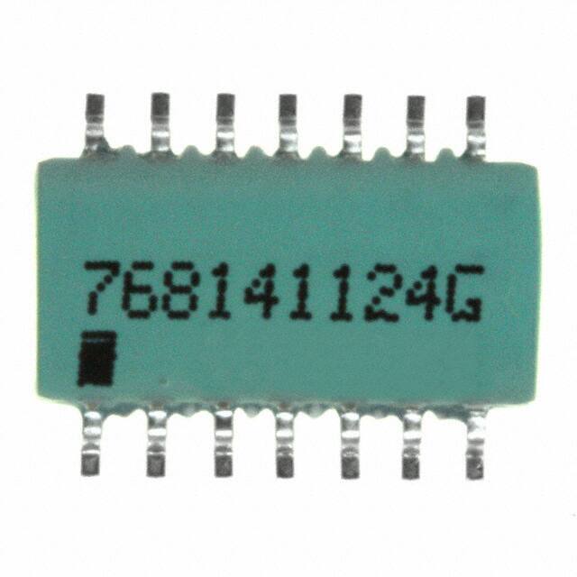 768141124G RES ARRAY 13 RES 120K OHM 14SOIC