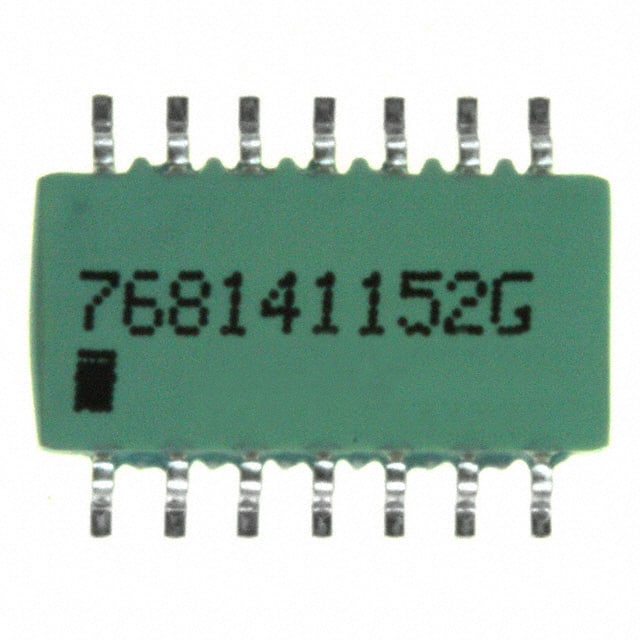 768141152G RES ARRAY 13 RES 1.5K OHM 14SOIC