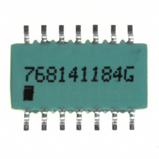 768141184G RES ARRAY 13 RES 180K OHM 14SOIC