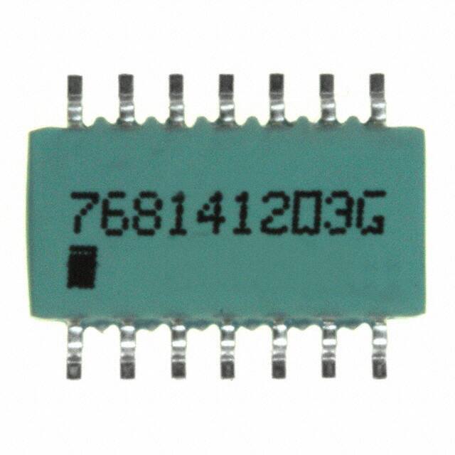 768141203G RES ARRAY 13 RES 20K OHM 14SOIC