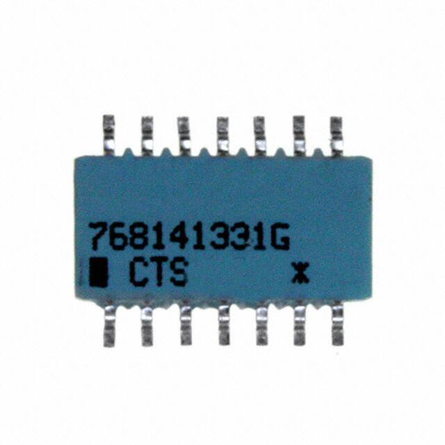 768141331G RES ARRAY 13 RES 330 OHM 14SOIC