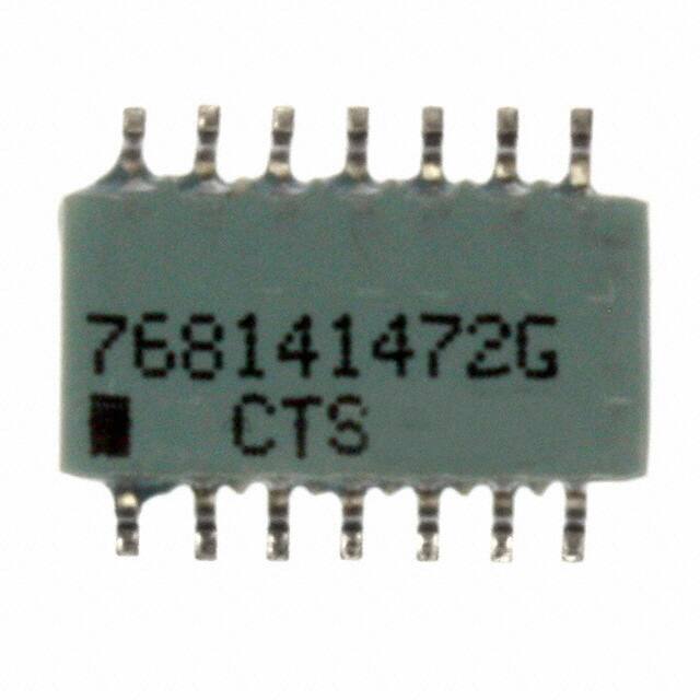 768141472G RES ARRAY 13 RES 4.7K OHM 14SOIC