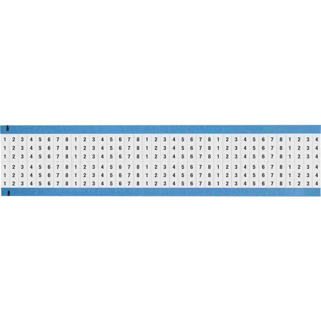 WM-1-8-SC-PK WIRE MARKER, 0.75 IN H