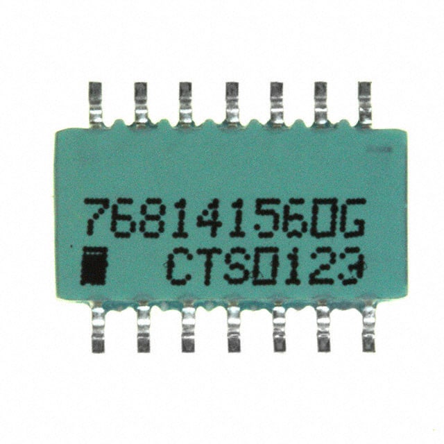 768141560G RES ARRAY 13 RES 56 OHM 14SOIC