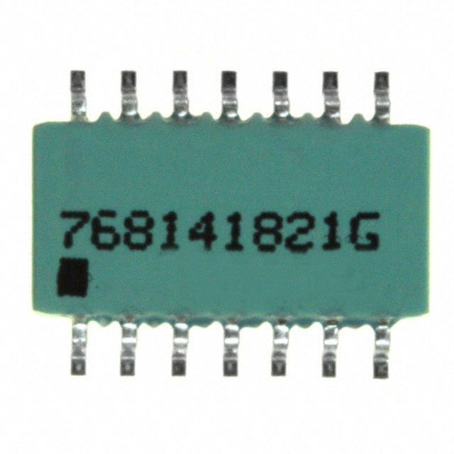 768141821G RES ARRAY 13 RES 820 OHM 14SOIC