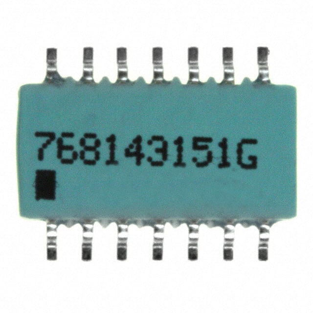 768143151G RES ARRAY 7 RES 150 OHM 14SOIC