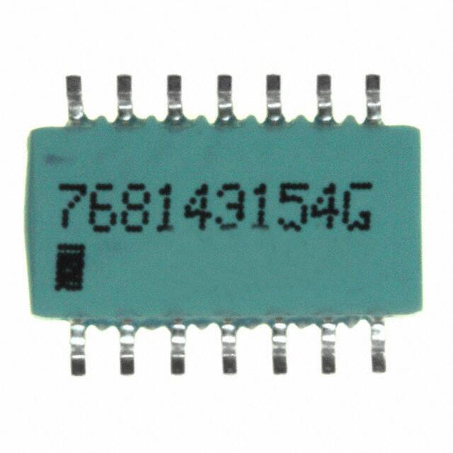 768143154G RES ARRAY 7 RES 150K OHM 14SOIC