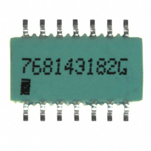 768143182G RES ARRAY 7 RES 1.8K OHM 14SOIC