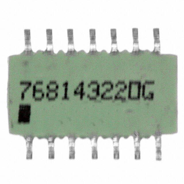 768143220G RES ARRAY 7 RES 22 OHM 14SOIC