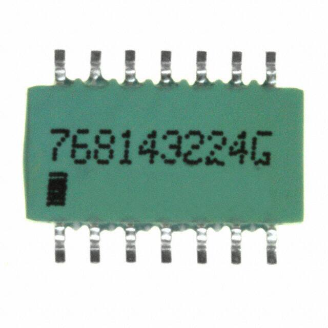 768143224G RES ARRAY 7 RES 220K OHM 14SOIC