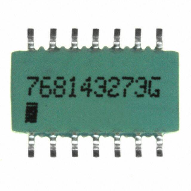 768143273G RES ARRAY 7 RES 27K OHM 14SOIC