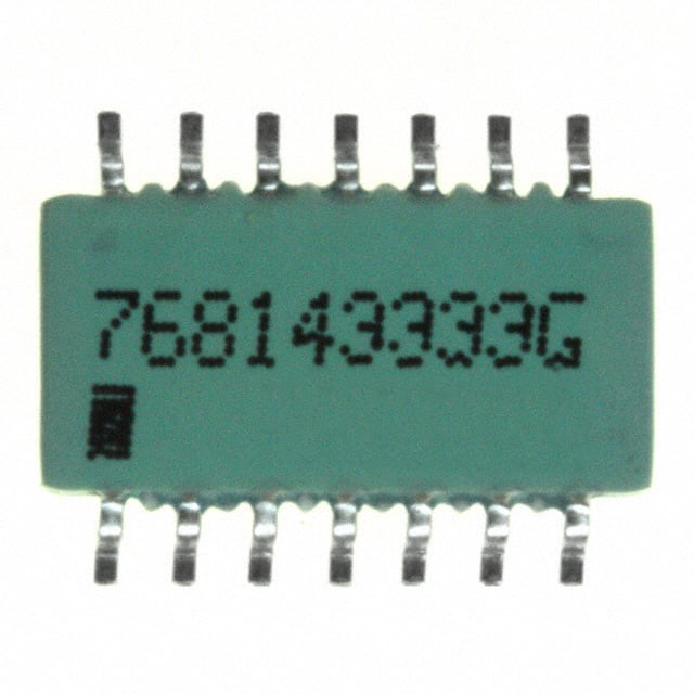 768143333G RES ARRAY 7 RES 33K OHM 14SOIC