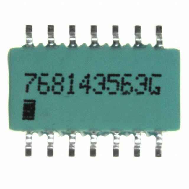 768143563G RES ARRAY 7 RES 56K OHM 14SOIC