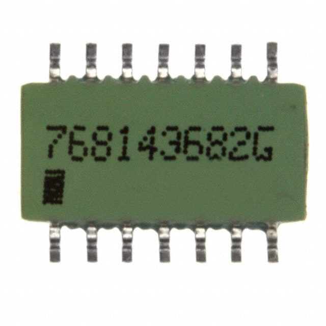 768143682G RES ARRAY 7 RES 6.8K OHM 14SOIC
