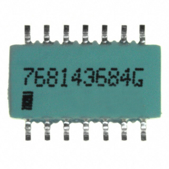 768143684G RES ARRAY 7 RES 680K OHM 14SOIC