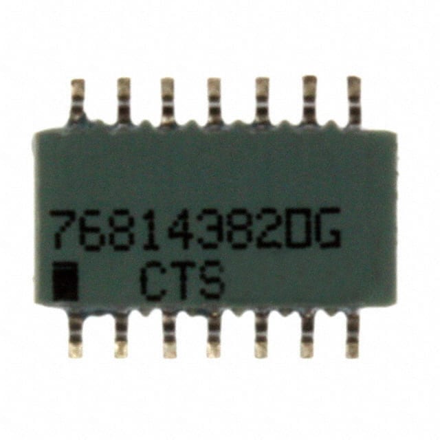 768143820G RES ARRAY 7 RES 82 OHM 14SOIC