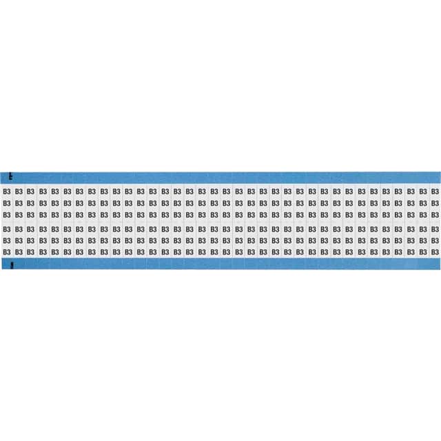 WM-B3-SC-PK WIRE MARKER, 0.75 IN H