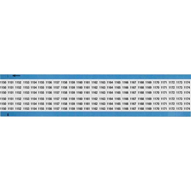 WM-1150-1174-SC-PK WIRE MARKER, 0.75 IN H