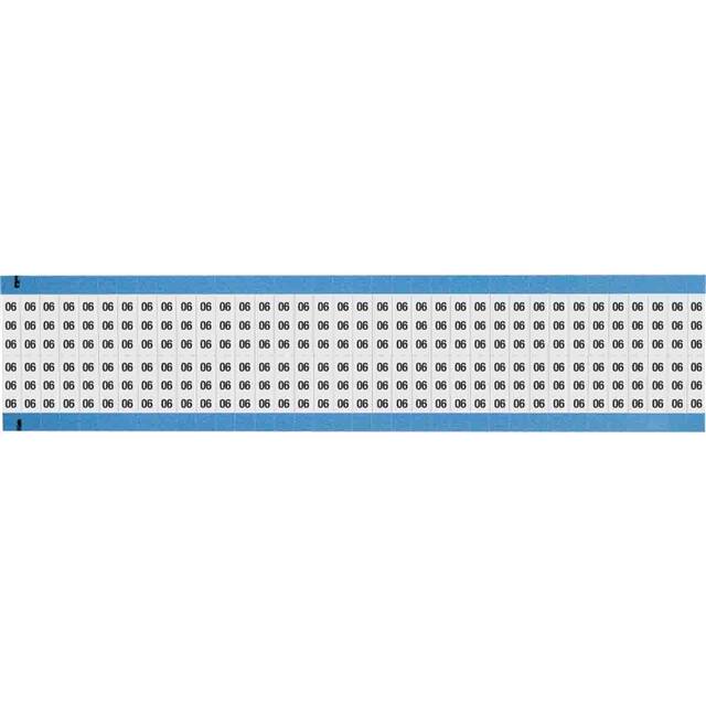 WM-06-S-SC-PK WIRE MARKER, 0.75 IN H