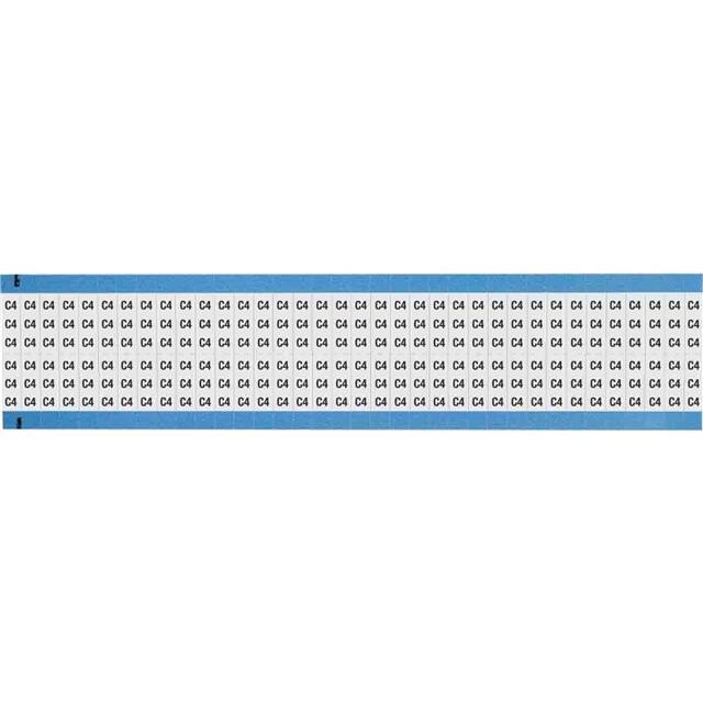 WM-C4-SC-PK WIRE MARKER, 0.75 IN H