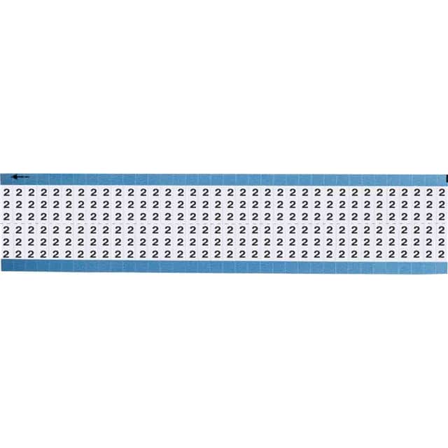TWM-2-SC-PK WIRE MARKER, 0.75 IN H