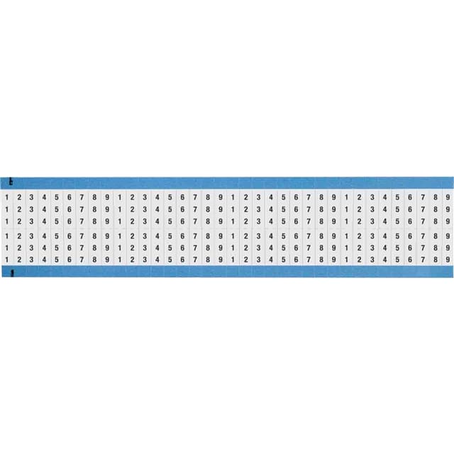 WM-1-9-SC-PK WIRE MARKER, 1.5 IN H