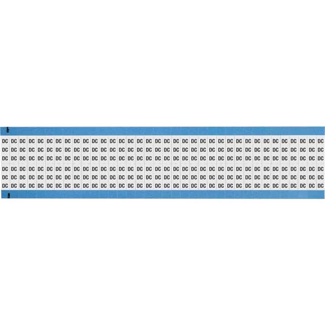 WM-DC-SC-PK WIRE MARKER, 0.75 IN H