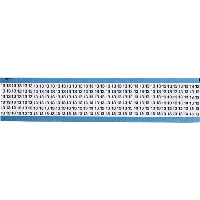 TWM-13-SC-PK WIRE MARKER, 0.75 IN H