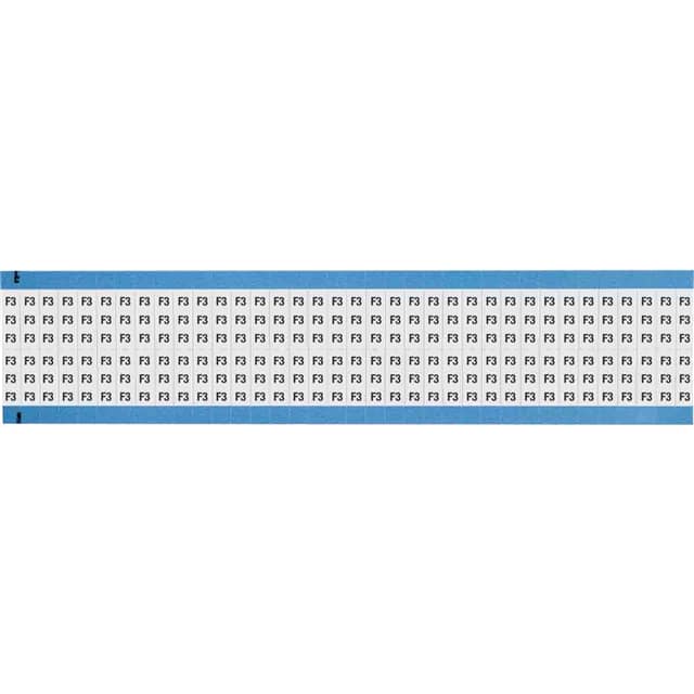 WM-F3-SC-PK WIRE MARKER, 0.75 IN H