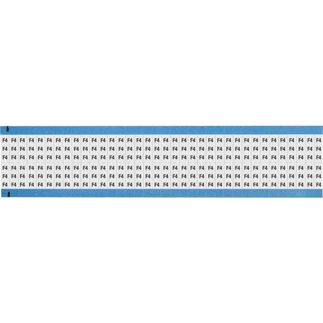 WM-F4-SC-PK WIRE MARKER, 0.75 IN H