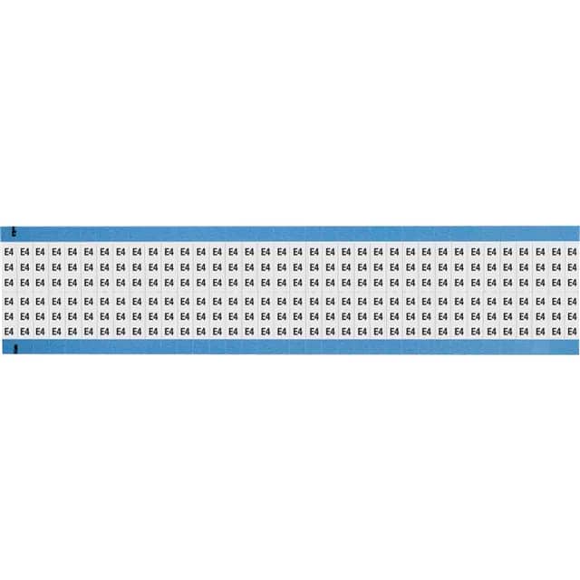WM-E4-SC-PK WIRE MARKER, 0.75 IN H