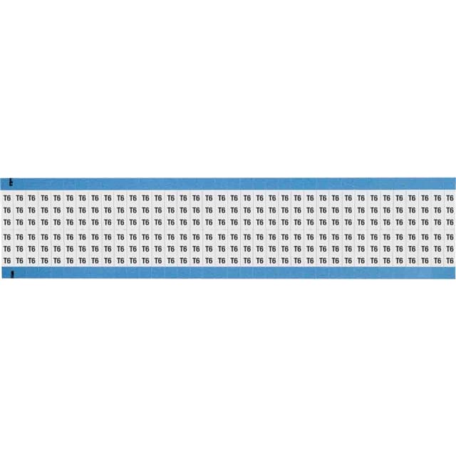 WM-T6-SC-PK WIRE MARKER, 0.75 IN H