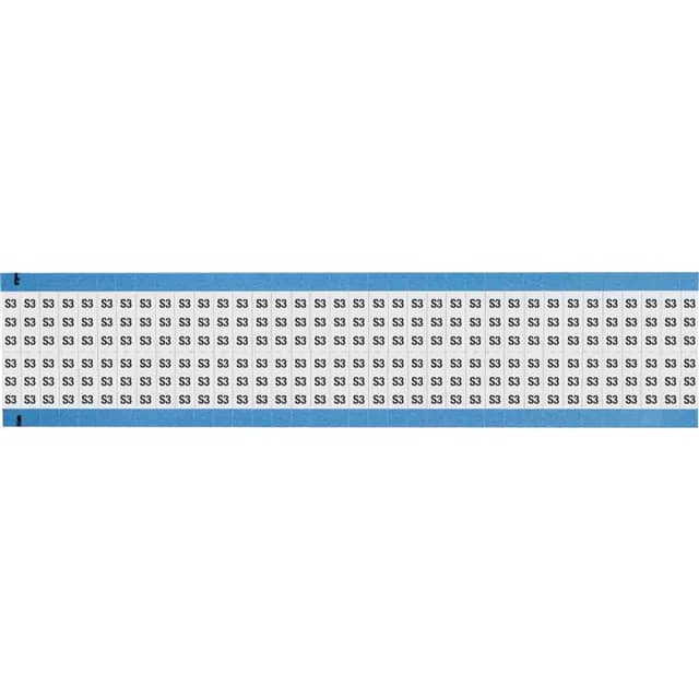 WM-S3-SC-PK WIRE MARKER, 0.75 IN H
