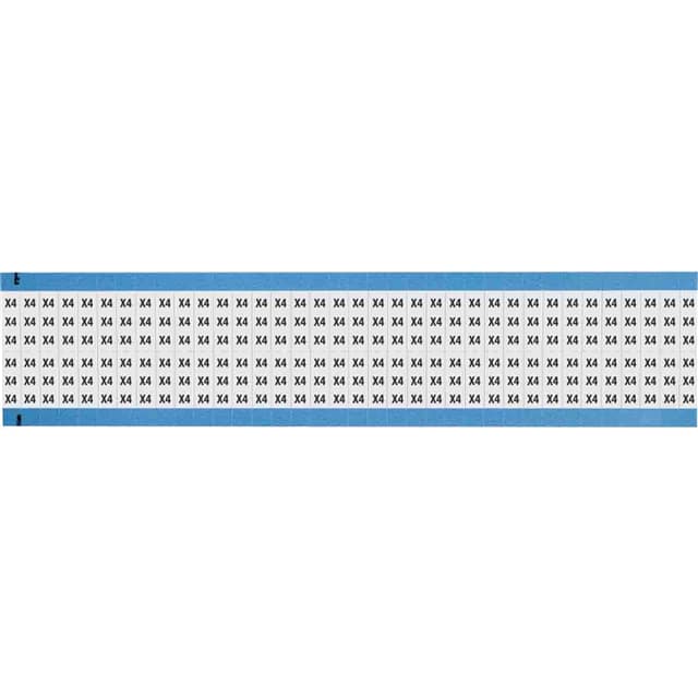 WM-X4-SC-PK WIRE MARKER, 0.75 IN H