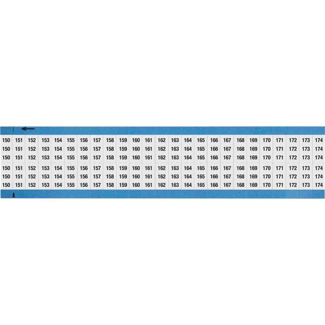 WM-150-174-SC-PK WIRE MARKER, 0.75 IN H