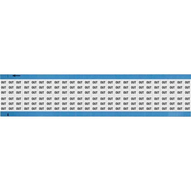WM-OUT-SC-PK WIRE MARKER, 0.75 IN H