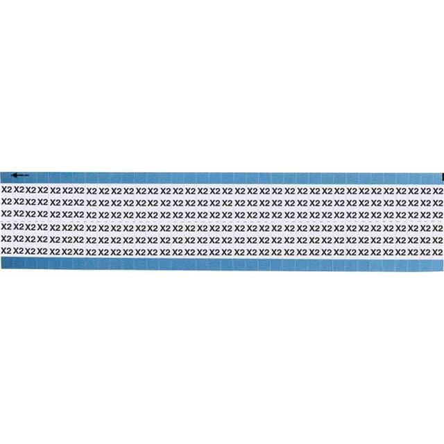 TWM-X2-SC-PK WIRE MARKER, 0.75 IN H